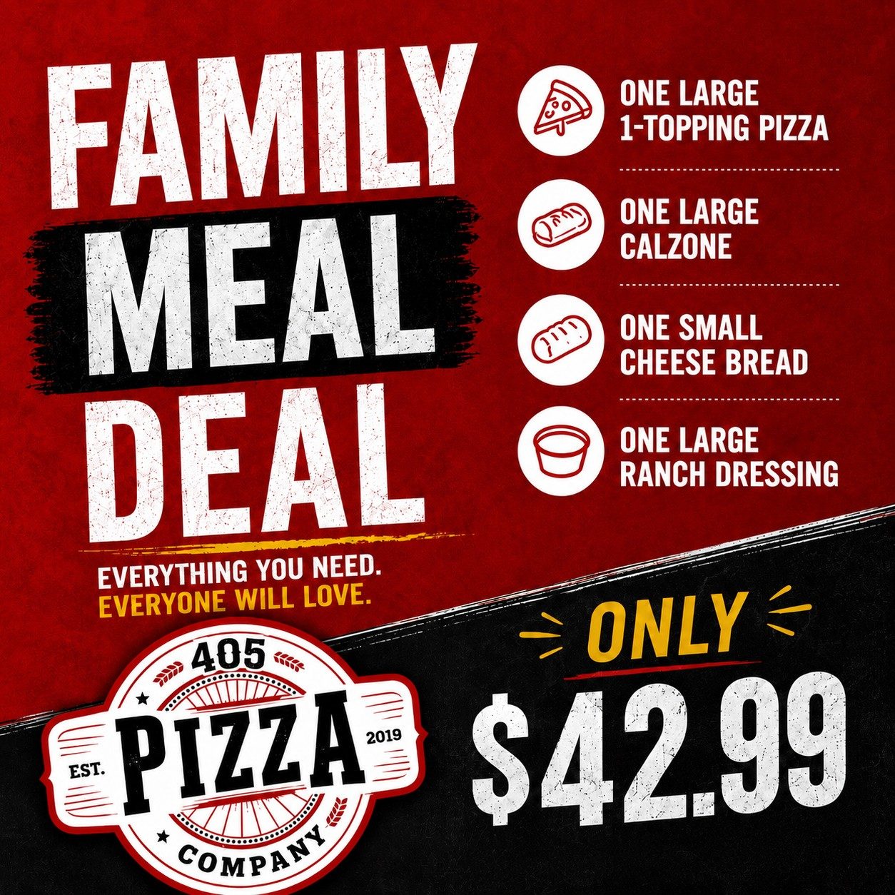 Family Meal Deal.