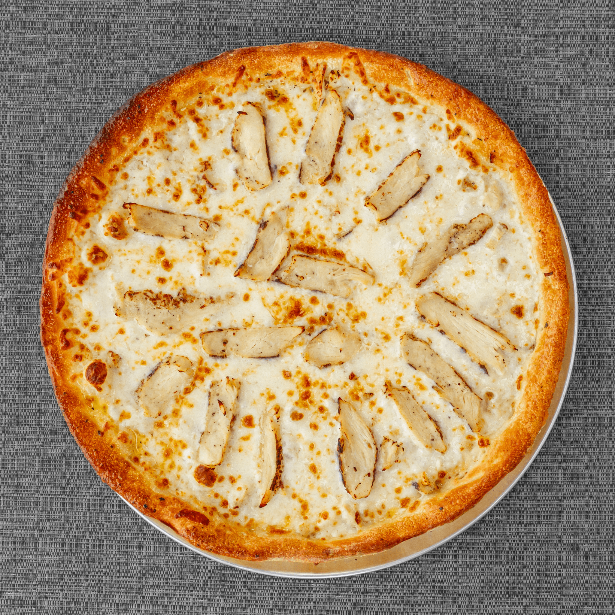 Chicken Alfredo.